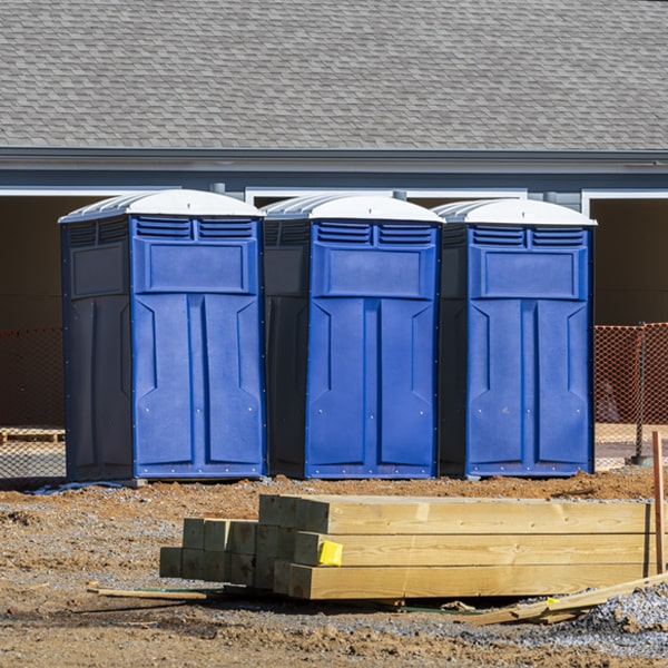 are there different sizes of porta potties available for rent in Shorterville